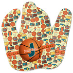 Basketball Baby Bib w/ Name or Text