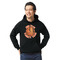 Basketball Hoodie - Black - Large (Personalized)