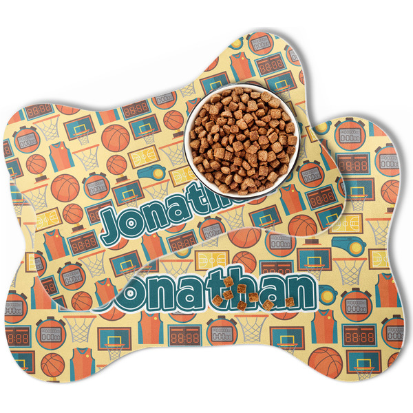Basketball Bone Shaped Dog Mats - MAIN