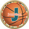 Basketball Cabinet Knob - Gold - Front
