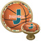 Basketball Cabinet Knob - Gold - Multi Angle