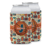 Basketball Can Cooler (12 oz) w/ Name or Text