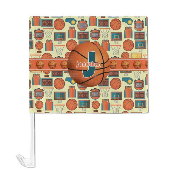 Basketball Car Flag - Large - FRONT