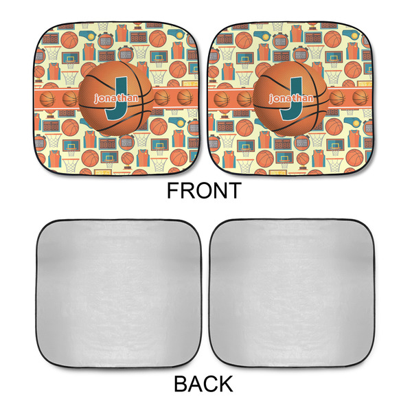 Basketball Car Sun Shades - APPROVAL