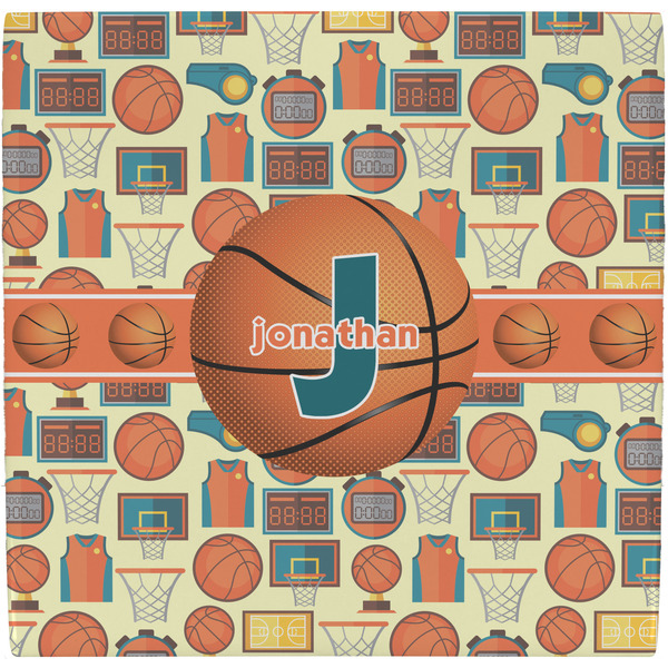 Custom Basketball Ceramic Tile Hot Pad (Personalized)
