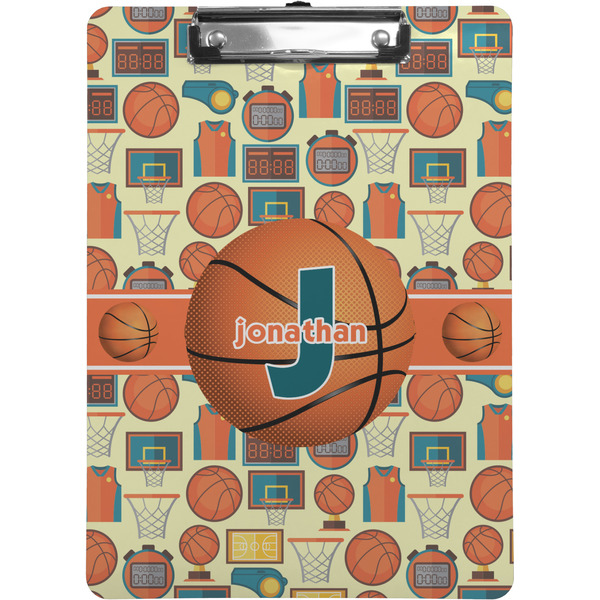 Custom Basketball Clipboard (Letter Size) (Personalized)