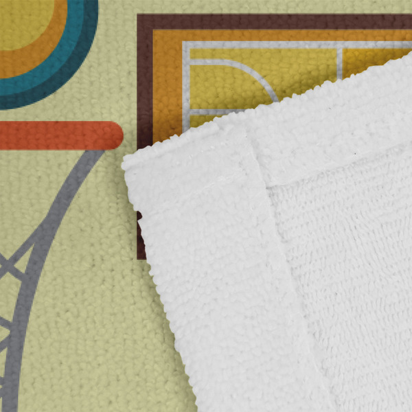 Basketball Close up of Fabric