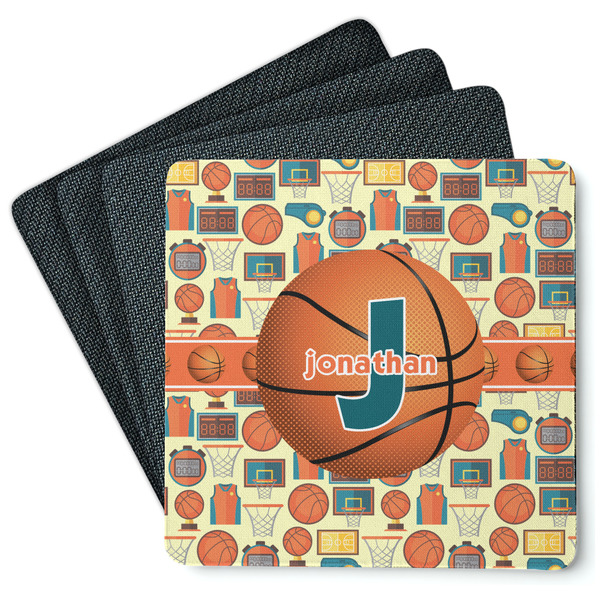 Basketball Coaster Rubber Back - Main