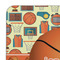 Basketball Coaster Set - DETAIL