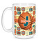 Basketball Coffee Mug - 15 oz - White