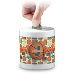 Basketball Coin Bank (Personalized)