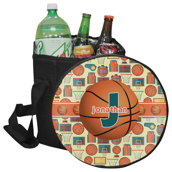 Custom Basketball Collapsible Cooler & Seat (Personalized)
