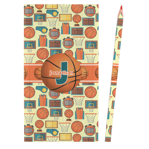 Basketball Colored Pencils - Front View