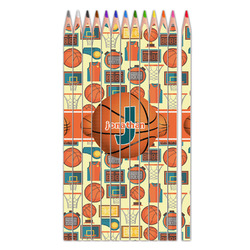 Basketball Colored Pencils (Personalized)