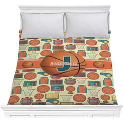 Basketball Comforter - Full / Queen (Personalized)