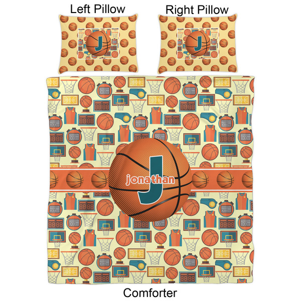 Basketball Comforter Set - Queen - Approval