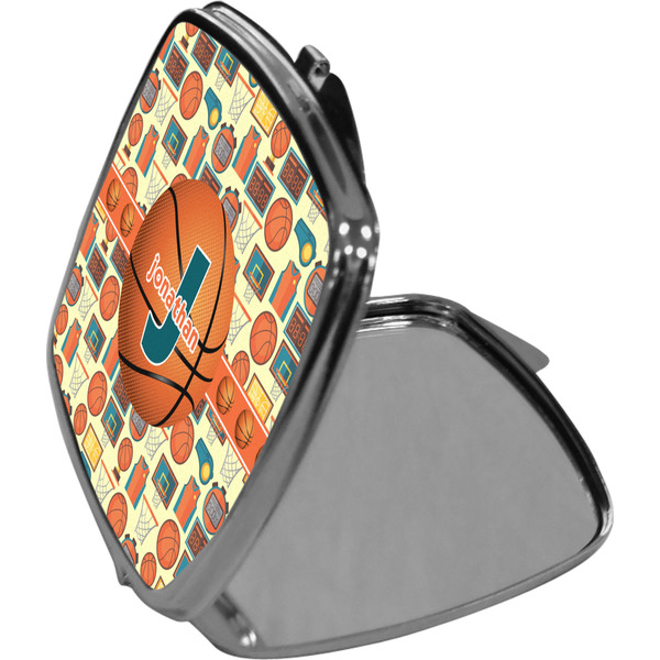 Basketball Compact Mirror (Side View)