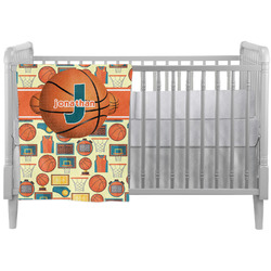 Basketball Crib Comforter / Quilt (Personalized)