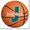Basketball Custom Shape Iron On Patches - L - APPROVAL