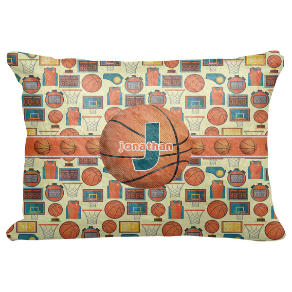 Custom Basketball Decorative Baby Pillowcase - 16"x12" (Personalized)