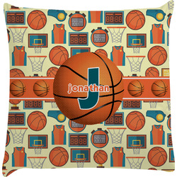 Basketball Decorative Pillow Case (Personalized)