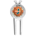 Basketball Golf Divot Tool & Ball Marker (Personalized)