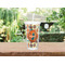 Basketball Double Wall Tumbler with Straw Lifestyle