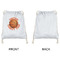 Basketball Drawstring Backpacks - Sweatshirt Fleece - Single Sided - APPROVAL