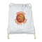 Basketball Drawstring Backpacks - Sweatshirt Fleece - Single Sided - FRONT