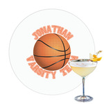 Basketball Printed Drink Topper - 3.25" (Personalized)