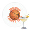 Basketball Drink Topper - Large - Single with Drink