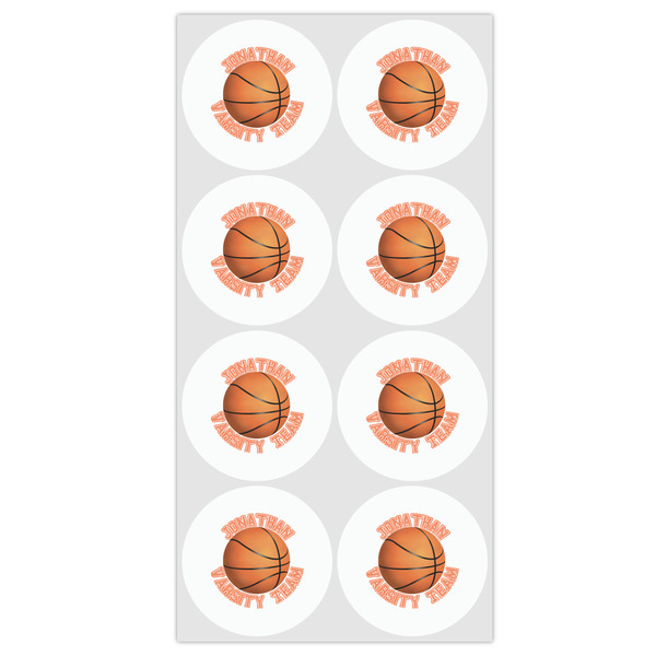 Basketball Drink Topper - Medium - Set of 12