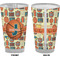 Basketball Pint Glass - Full Color - Front & Back Views