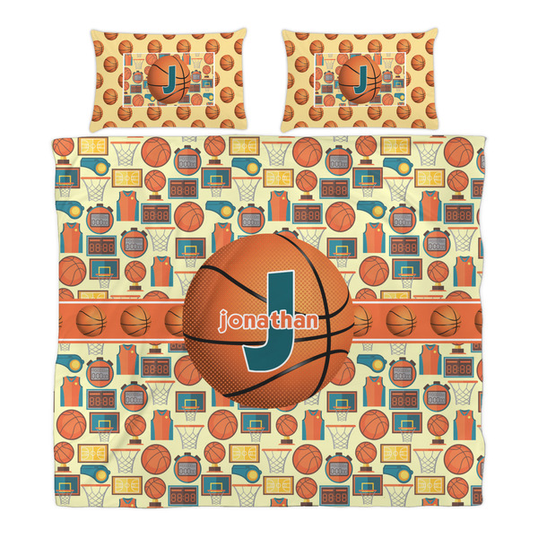 Basketball Duvet Cover Set - King - Alt Approval