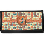 Basketball Canvas Checkbook Cover (Personalized)