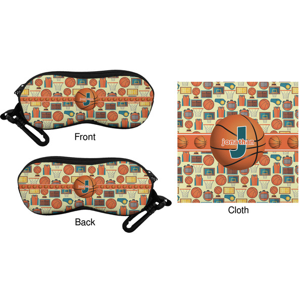 Basketball Eyeglass Case & Cloth (Approval)