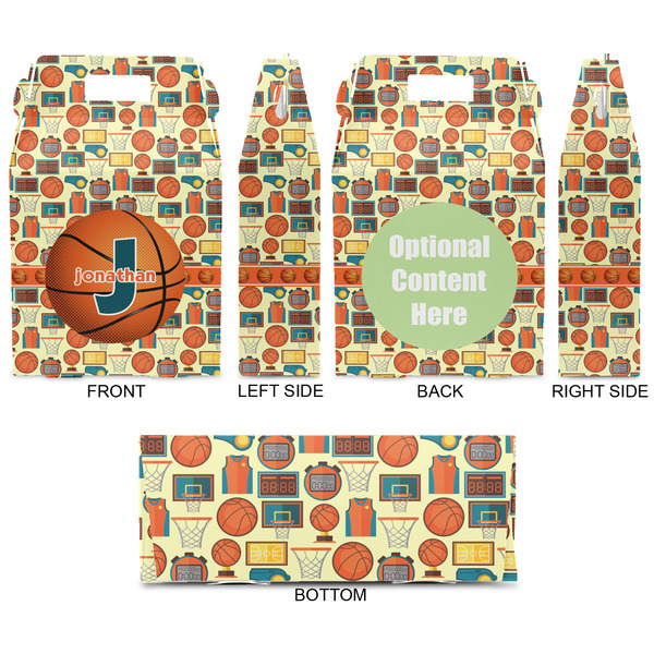 Basketball Gable Favor Box - Approval
