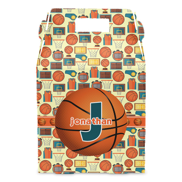 Basketball Gable Favor Box - Front