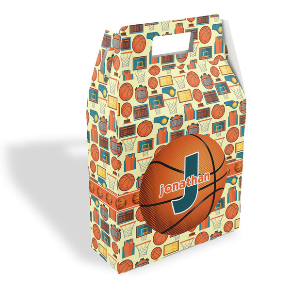 Custom Basketball Gable Favor Box (Personalized)