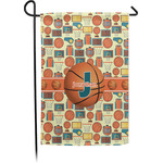 Basketball Small Garden Flag - Single Sided w/ Name or Text