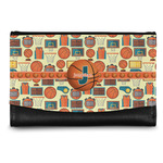 Basketball Genuine Leather Women's Wallet - Small (Personalized)