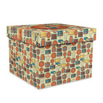 Basketball Gift Box with Lid - Canvas Wrapped - X-Large (Personalized)