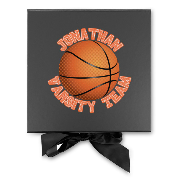 Basketball Gift Boxes with Magnetic Lid - Black - Approval