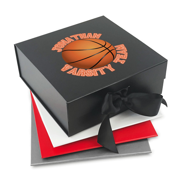 Custom Basketball Gift Box with Magnetic Lid (Personalized)