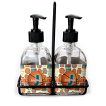 Basketball Glass Soap & Lotion Bottle Set (Personalized)