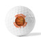 Basketball Golf Balls - Generic - Set of 12 - FRONT