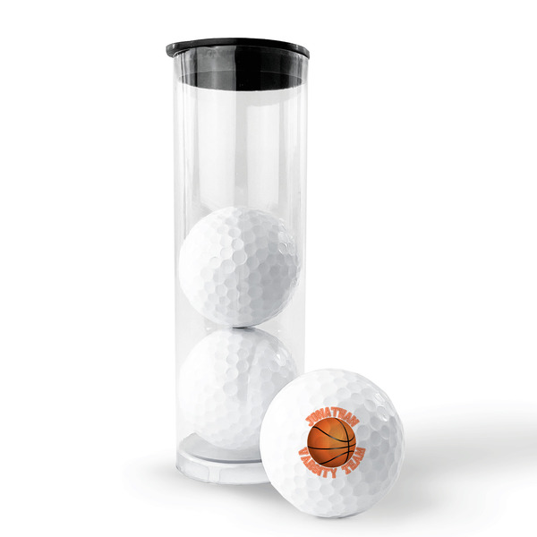 Basketball Golf Balls - Generic - Set of 3 - PACKAGING