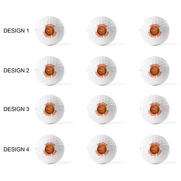 Basketball Golf Balls - Titleist - Set of 12 - APPROVAL