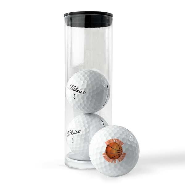 Basketball Golf Balls - Titleist - Set of 3 - PACKAGING