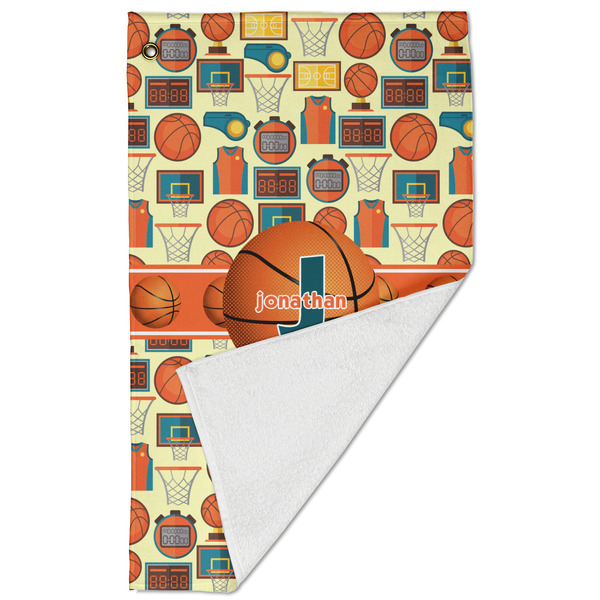Basketball Golf Towel - Folded (Large)
